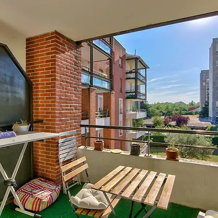 Beautiful Studio With Superb Terrace * Toulouse